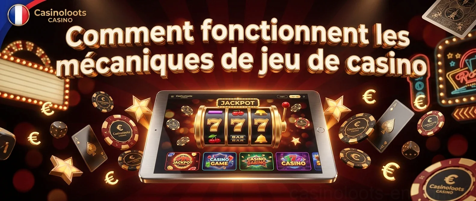 Comment fonctionnent les mécaniques de jeu de casino